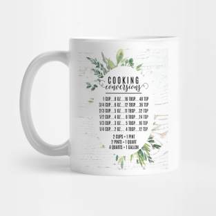 Cooking Conversions | Greenery Mug